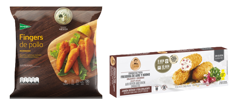 El Corte Inglés y La Cocina de Senen Croquetas y Fingers
