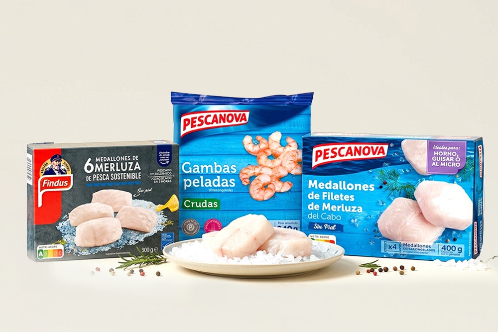 2ª unidad -50% en pescados congelados