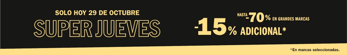 SuperJueves -15% adicional