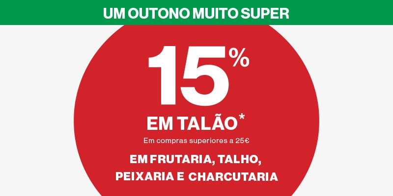 15% em Talão