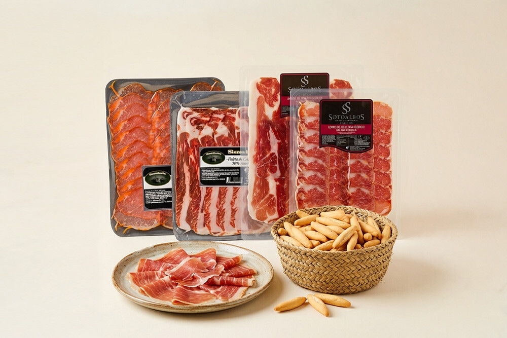 Ahorra comprando 3 en loncheados ibéricos