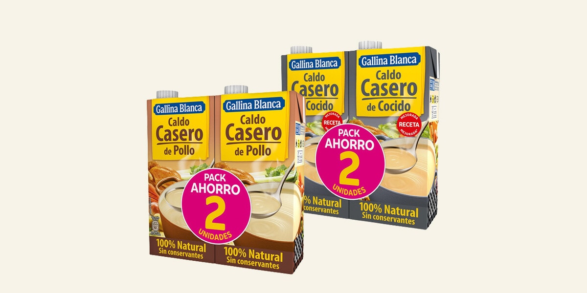 Caldo casero Gallina Blanca