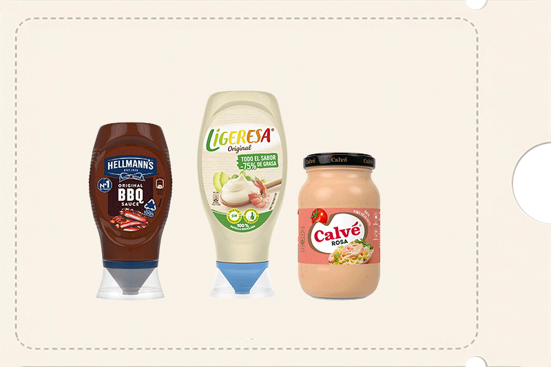 4€ de descuento por compras superiores a 10€ en selección de salsas Ligeresa y Hellmann's. Introduce código DTOSALSAS al finalizar tu pedido. Exclusivo Online