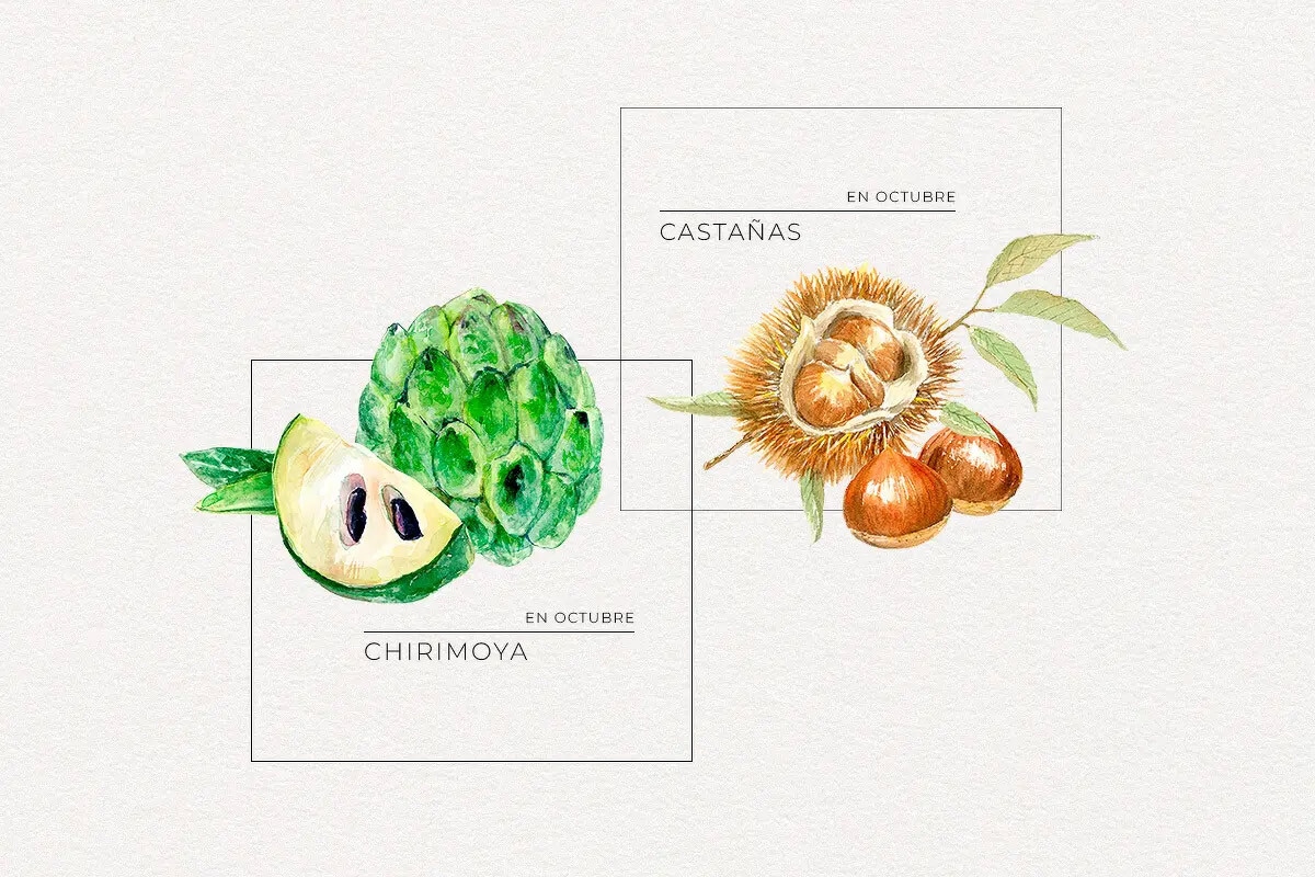 Frutas, verduras y hortalizas de octubre