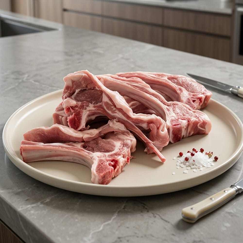 Chuletas de cordero lechal Fresco