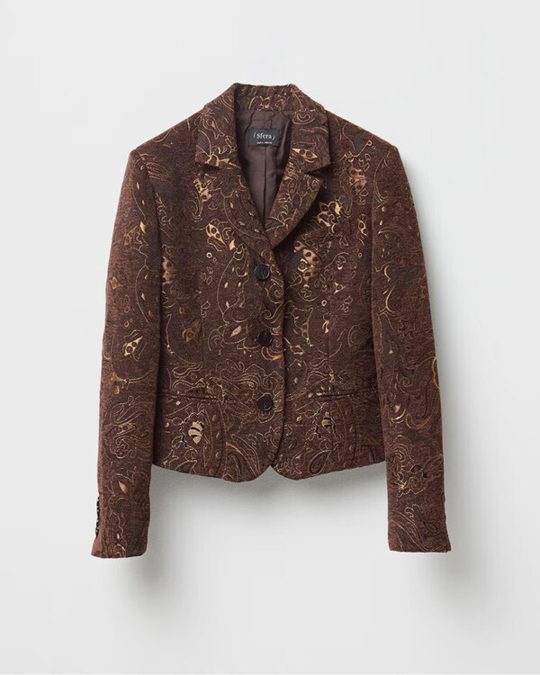 Chaqueta Jacquard