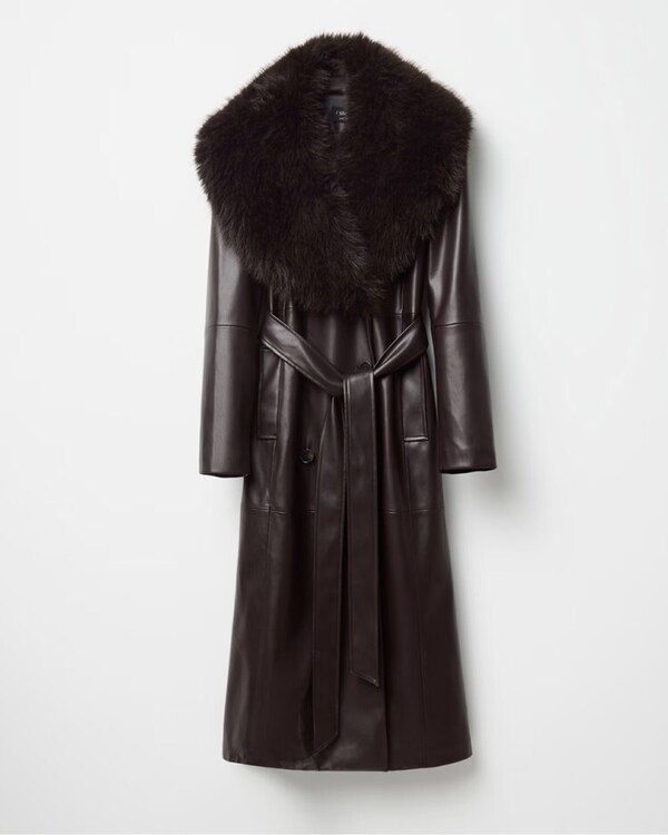Trench efecto piel
