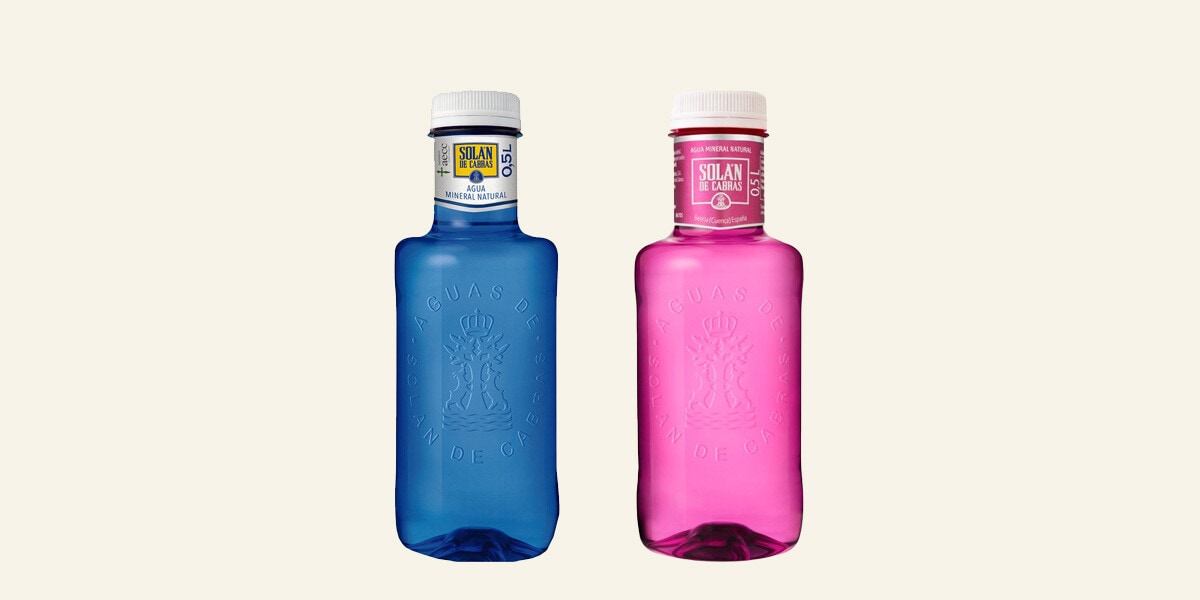 Agua mineral sin gas Solan de Cabras