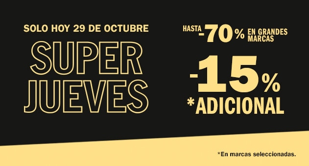 SuperJueves -15% adicional