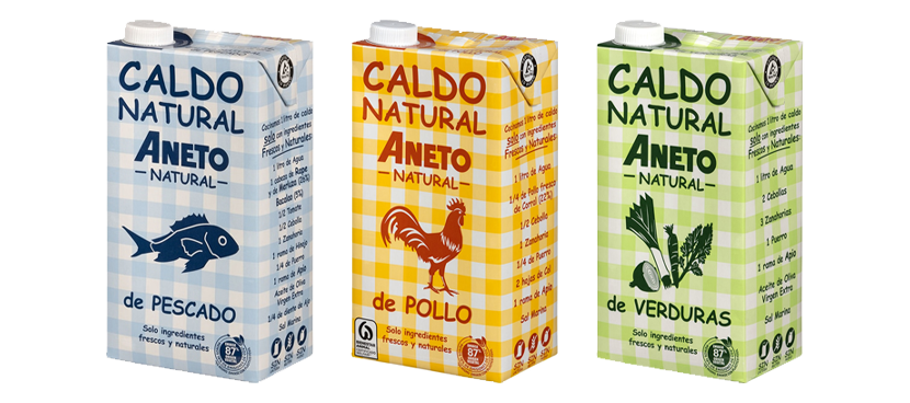 Aneto Caldo natural. Combínalos como quieras.