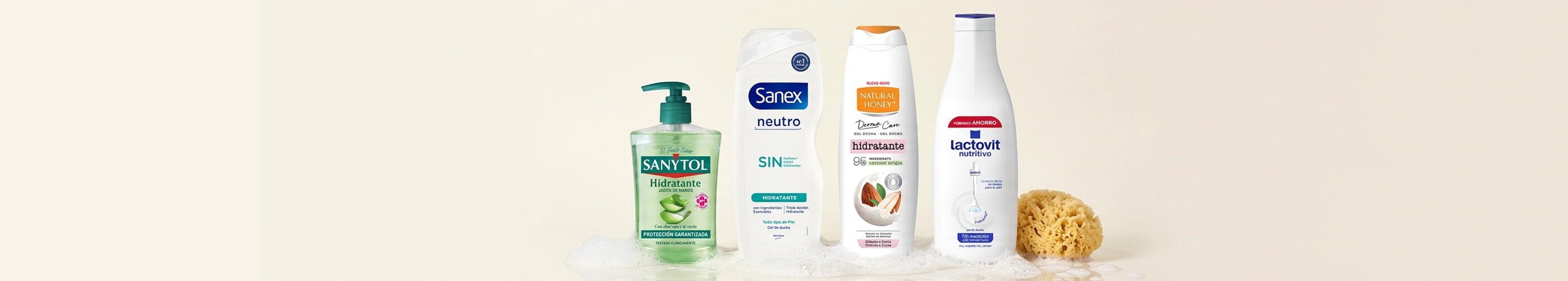 Gel de baño y jabón de manos