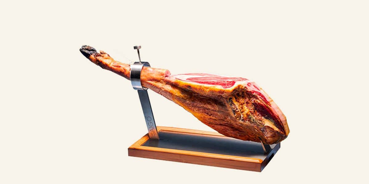 Jamón de cebo ibérico 50% raza ibérica pieza 8,5 kg 