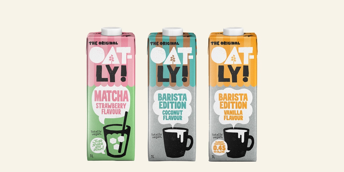 Bebidas vegetales Barista Oatly