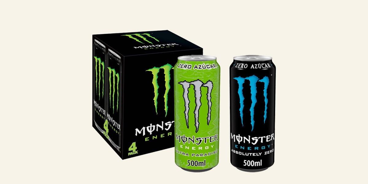 Bebidas energéticas Monster
