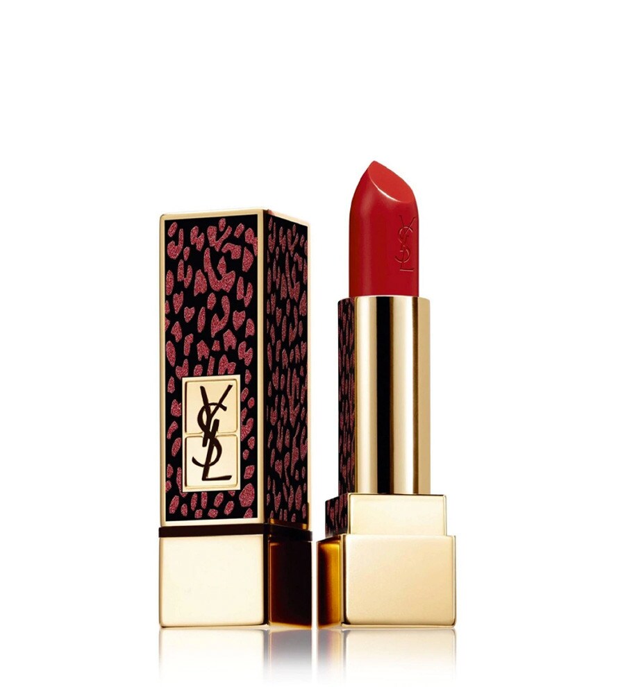 EDITORIAL - Maquilhagem Festiva - Lábios - Batom vermelho cremoso Yves Saint Laurent