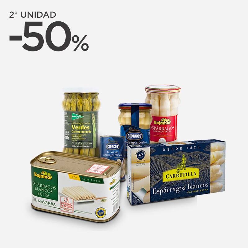 Supermercado - 2º unidad al 50%