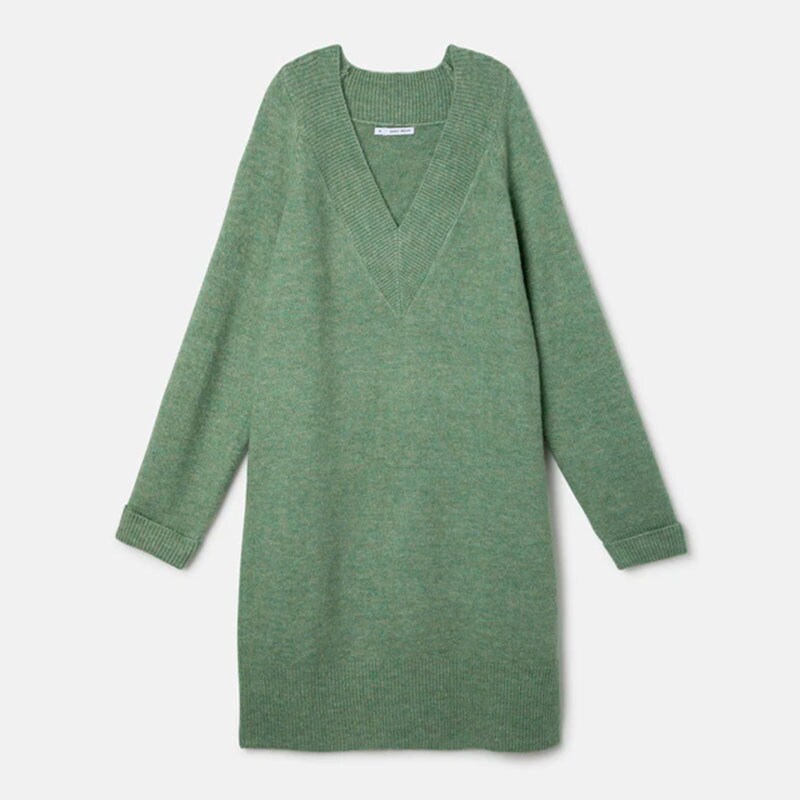 Editorial Vestido Tricot Chabela Garcia