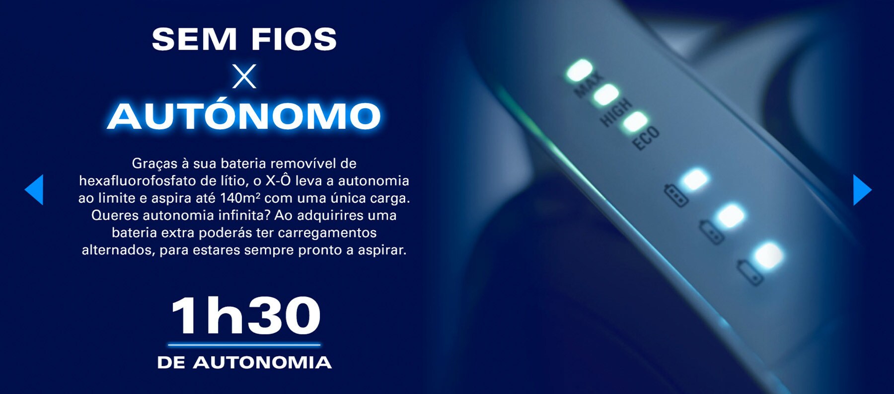 Sem fios e autónomo