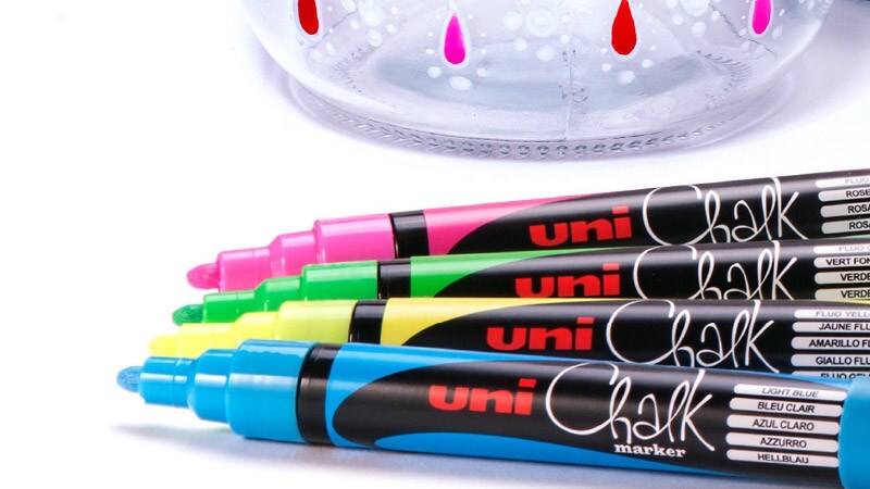 Marcadores de tiza líquida para pizarra, cristal y mucho más