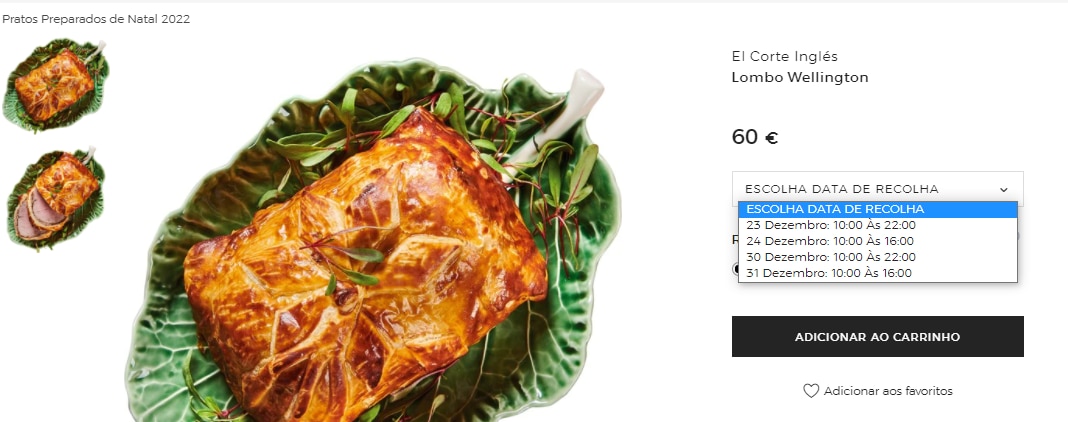 Detalhe produto pratos