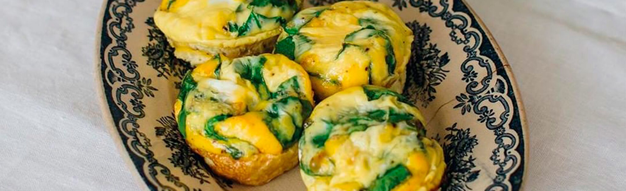 Mini Quiches de Espinafres