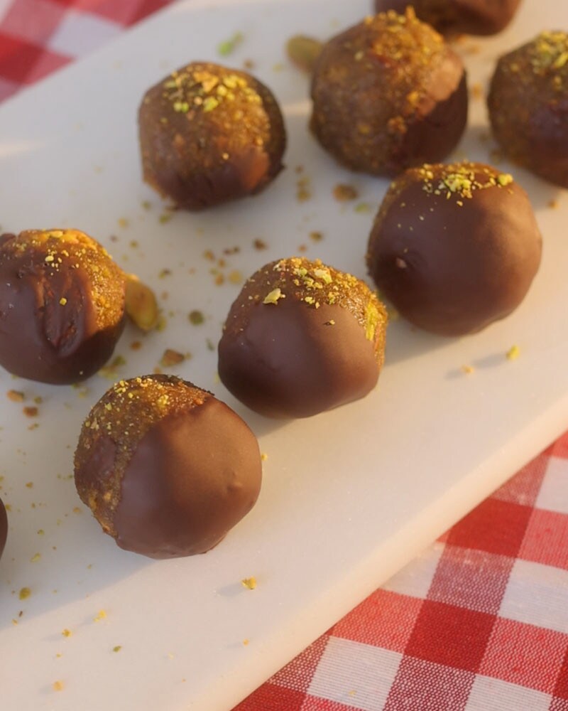 Cookies de Pistacho e Chocolate