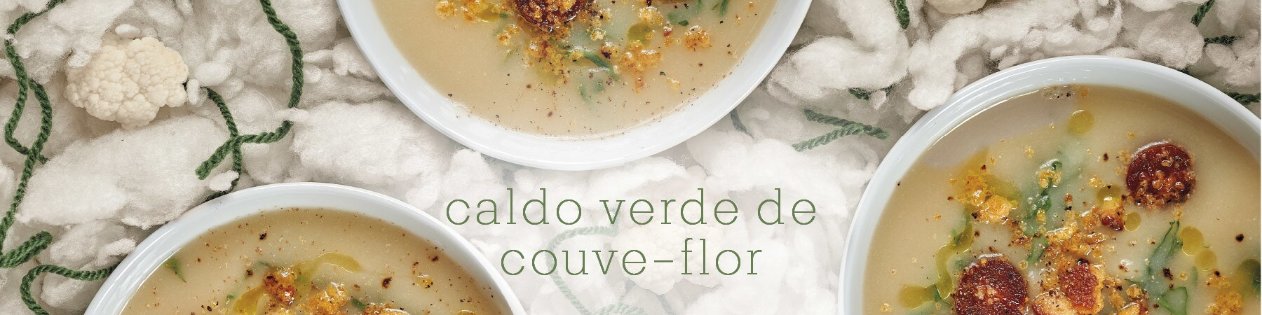 Caldo Verde de Couve-Flor