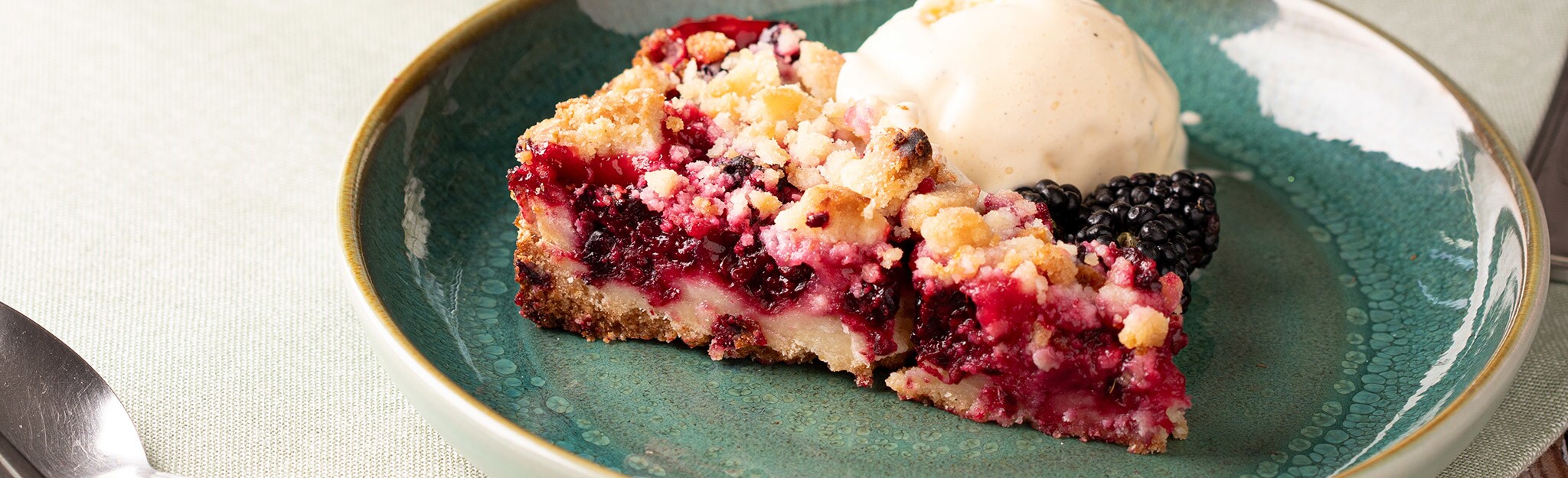 Tarte Crumble de Amora