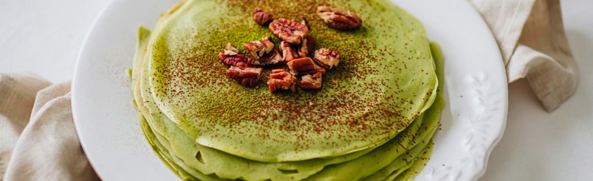 Crepes de Matcha