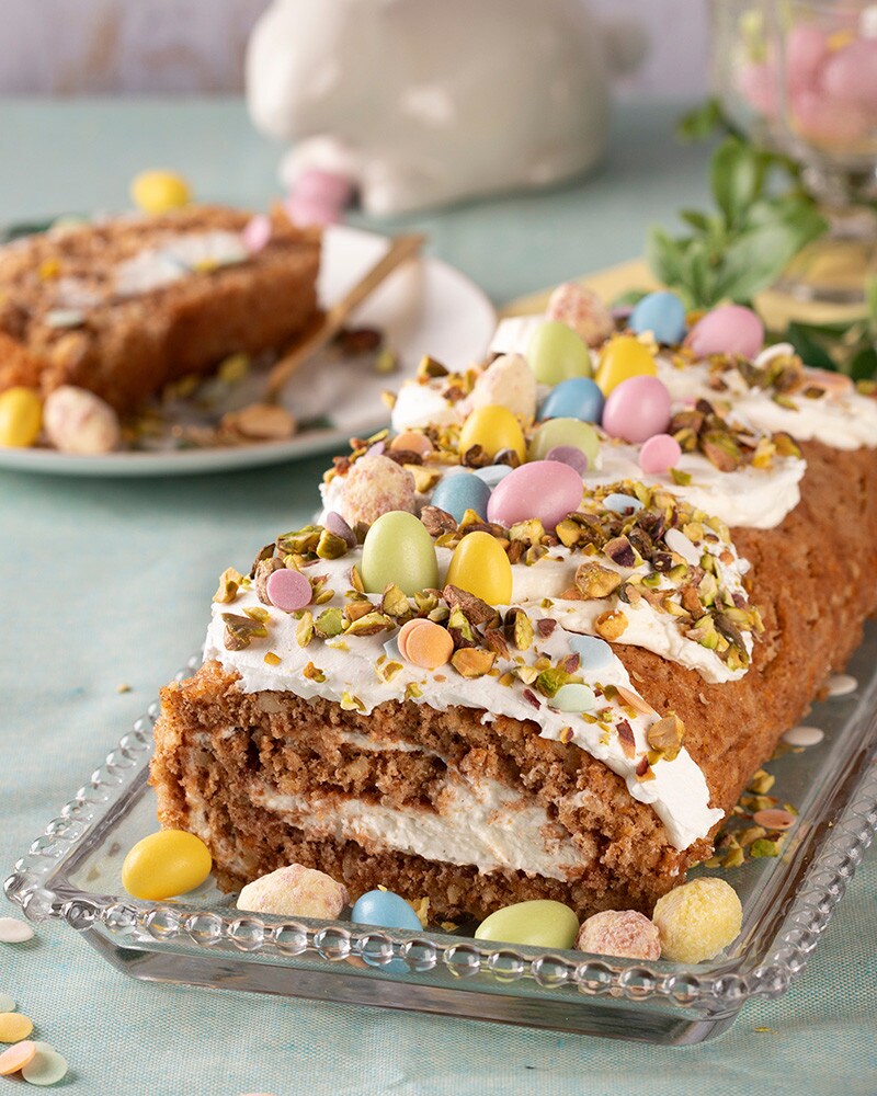 Torta de Abóbora e Noz