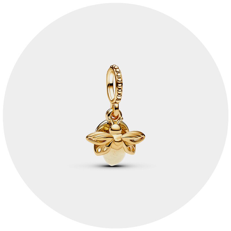 Pandora Necklace Charms PANDORA Women's Necklace Sparkling Swallow - Main Image