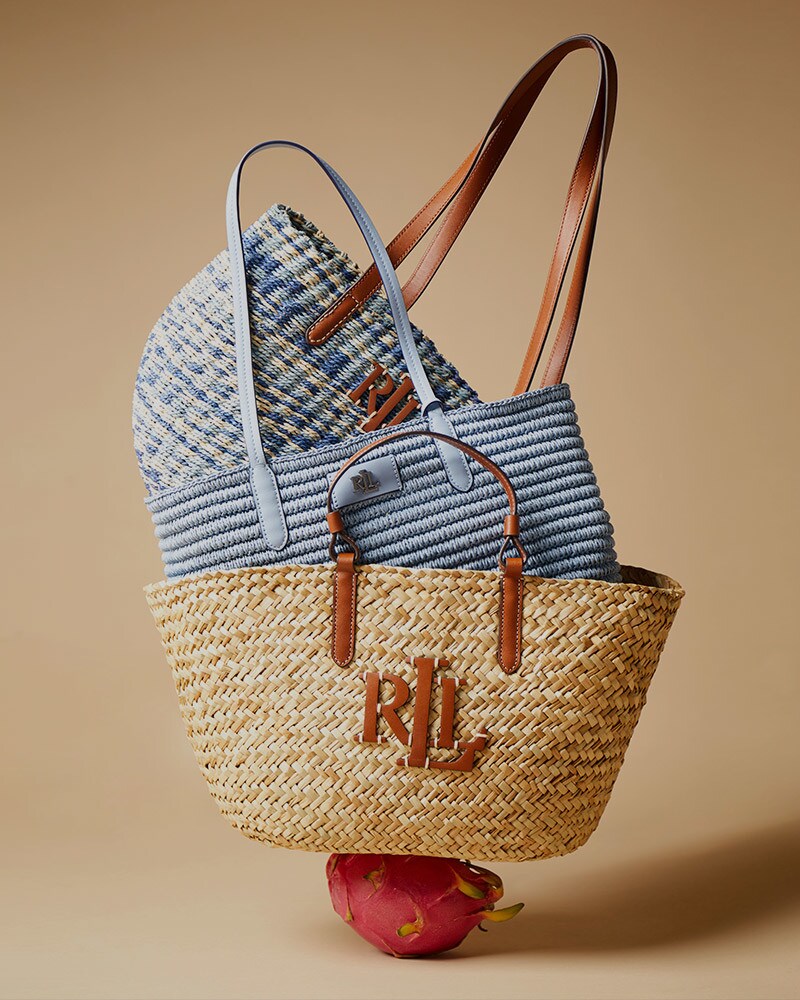 CAPAZOS Y BOLSOS RAFIA