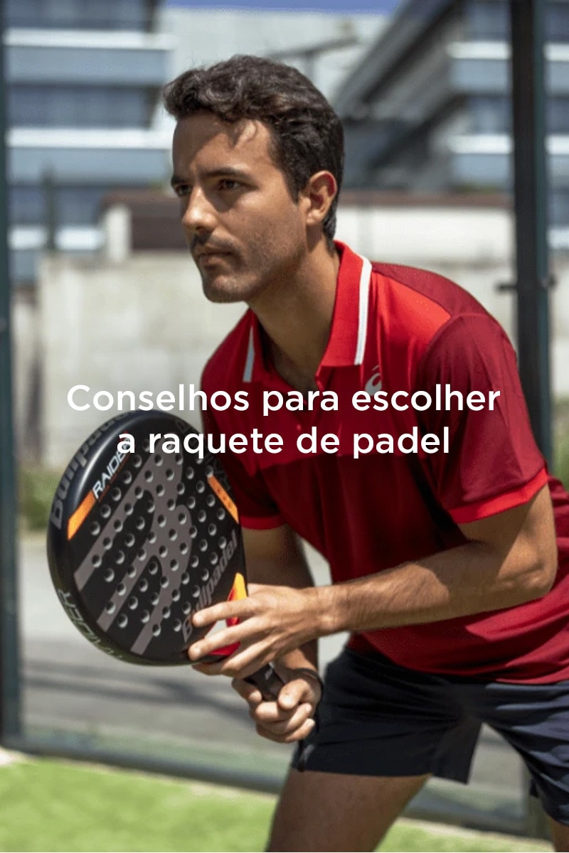 Conselhos para escolher a raquete de padel