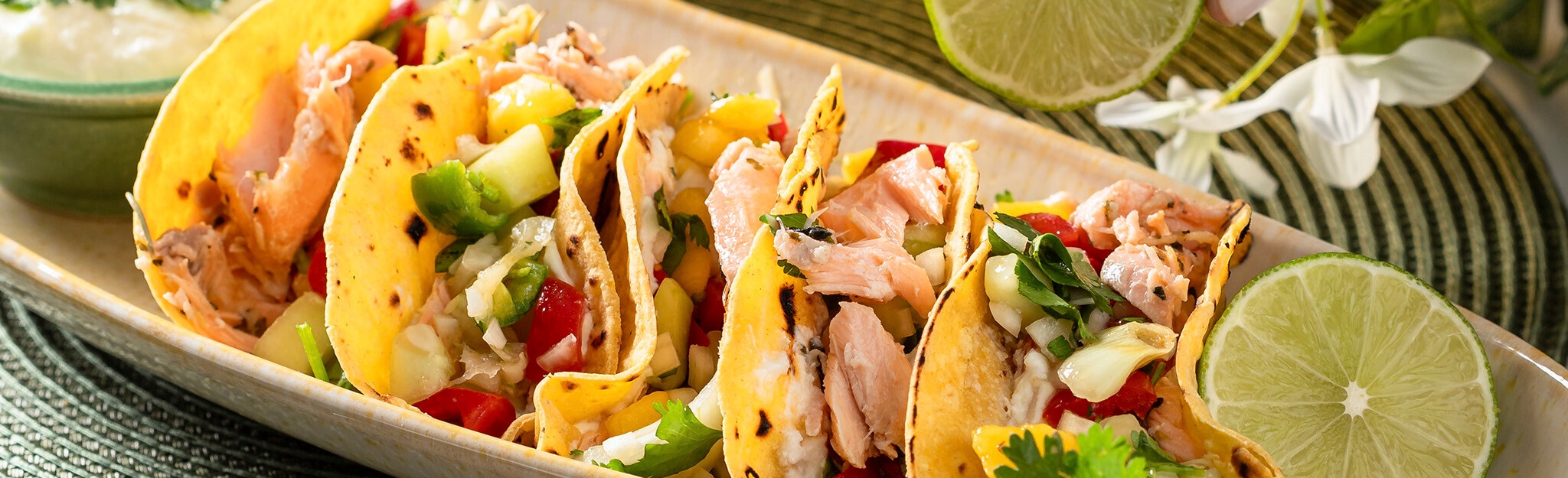 Tacos de Salmão