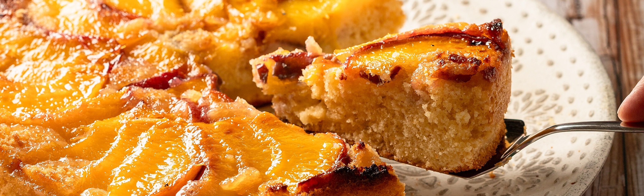 Bolo de Pêssego