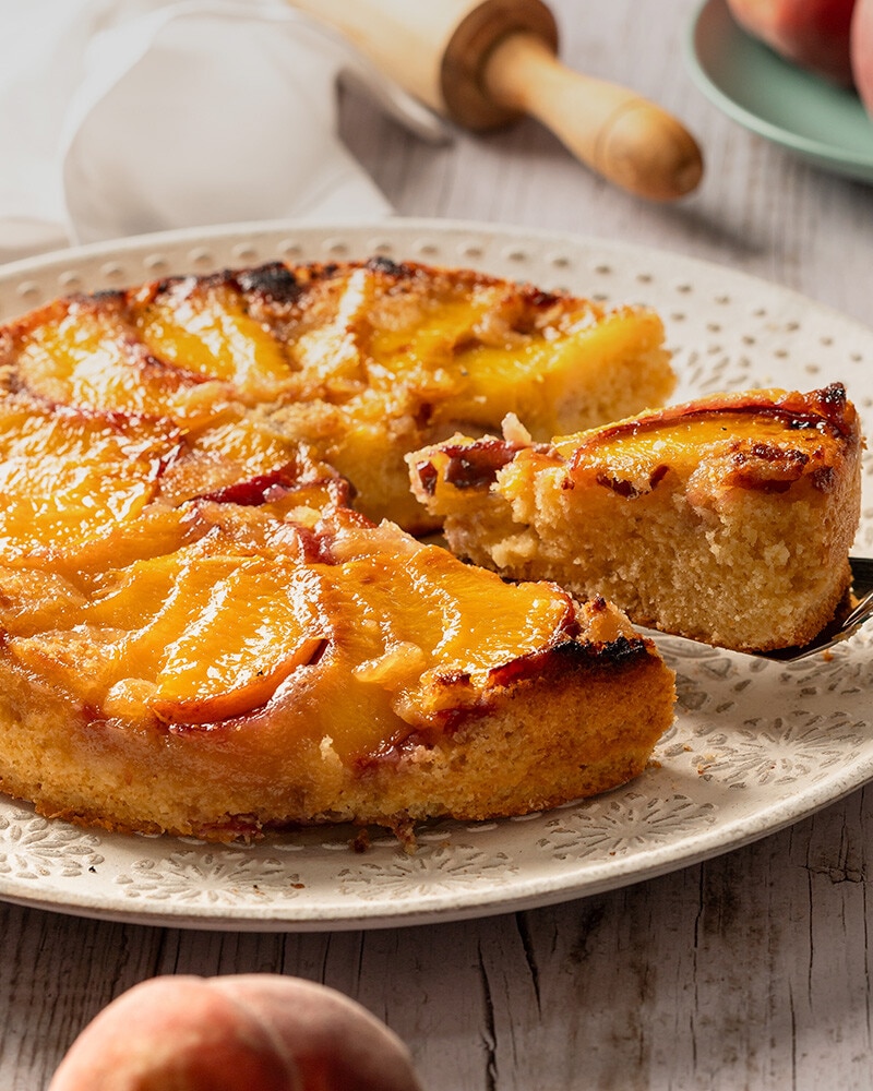Bolo de Pêssego