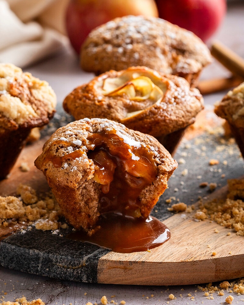 Muffins de Maçã e Canela