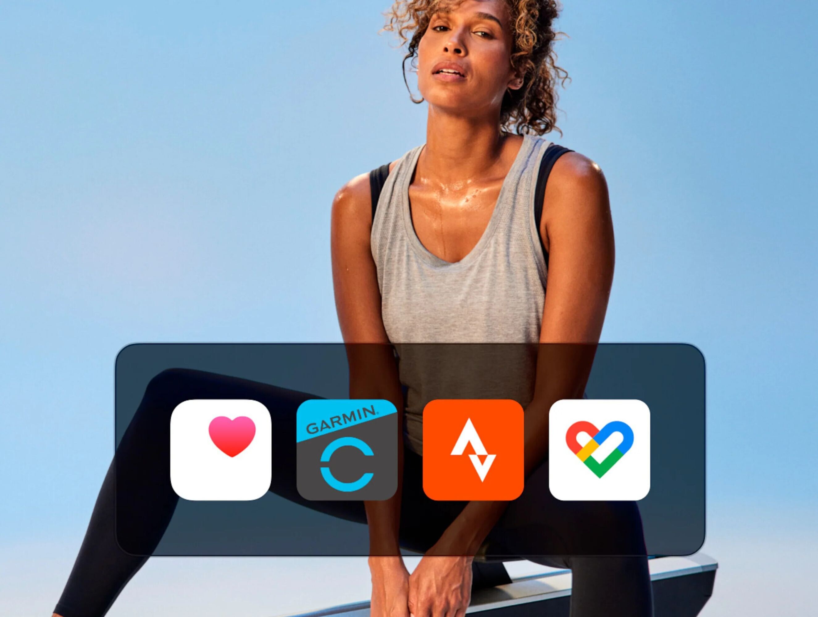 Um único lugar para todos os seus dados de fitness