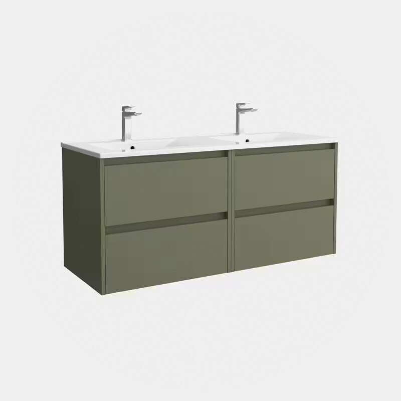 Muebles de baño con doble lavabo
