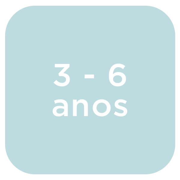 De 3 a 6 anos