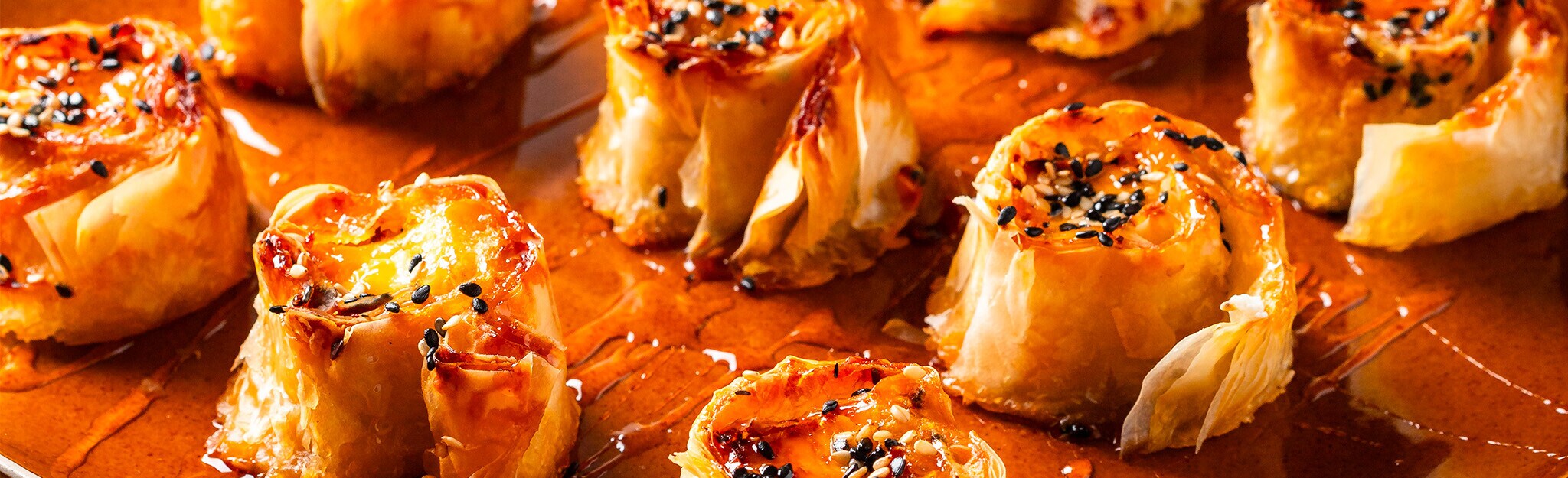 Rolinhos de Feta