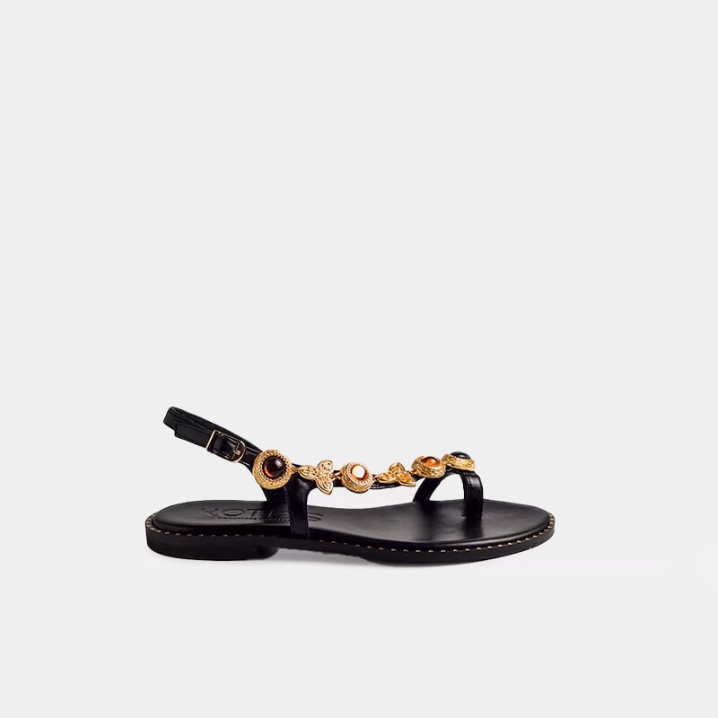 sandalias planas el corte inglés