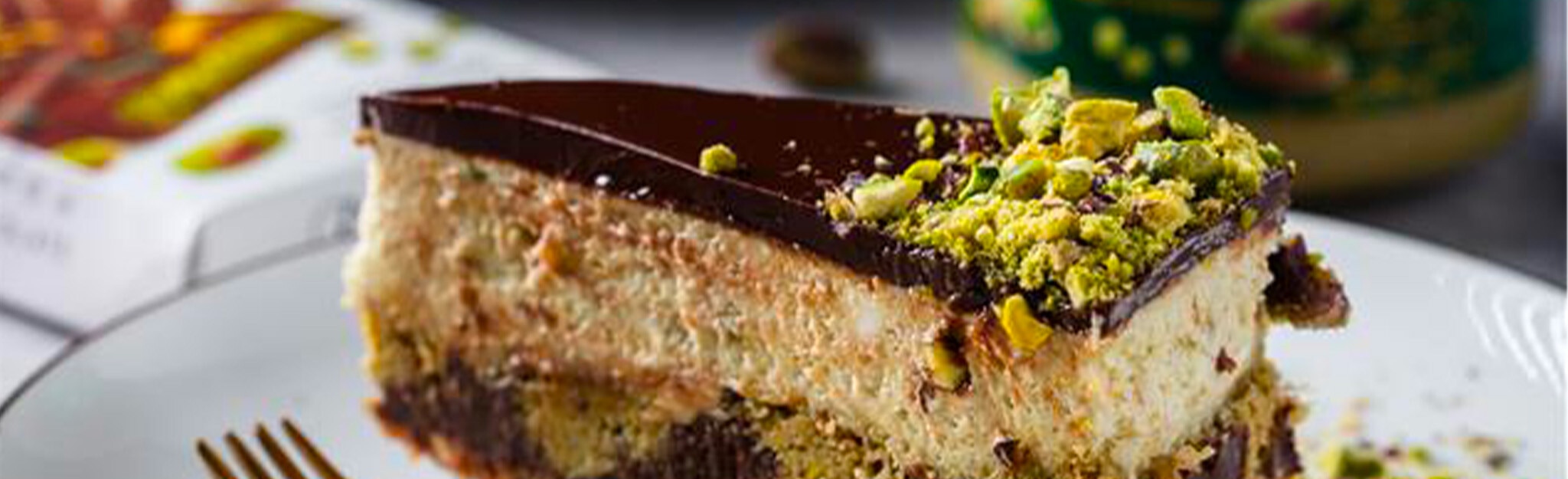 Cheesecake de Chocolate do Dubai