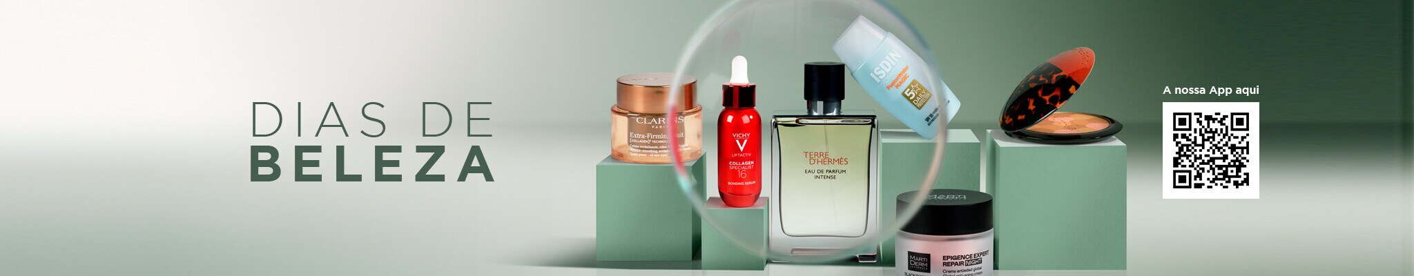 Dias de Beleza - Receba 20% em talão (ou 30% em talão exclusivo APP) para utilizar compras futuras de valor igual ou superior a 35€ de perfumaria, e espaço saúde