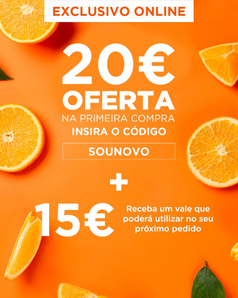 20€ Oferta na Primeira Compra