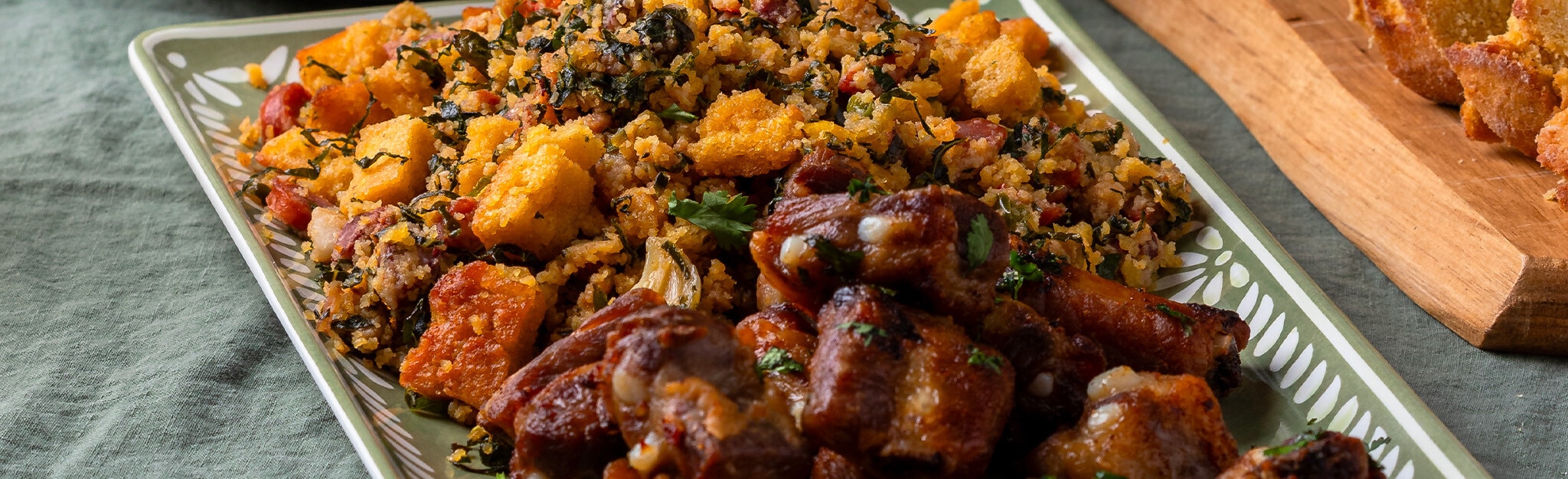 Migas com Enchidos