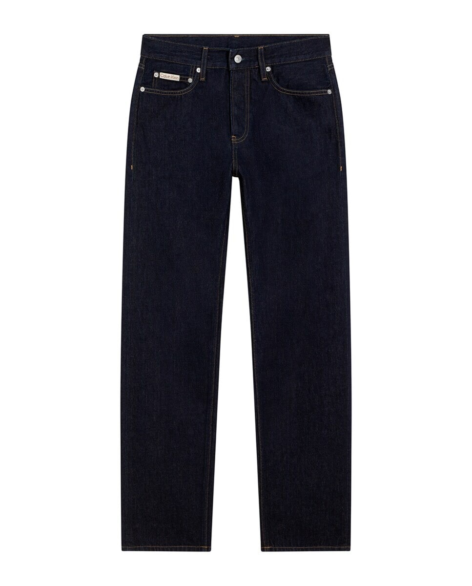 Imagem 0 de Jeans Straight Fit de Cintura Baixa