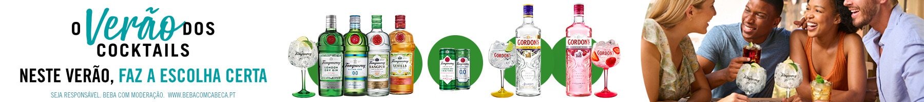 PUB Diageo -  O verão dos cocktails. Neste verão faz a escolha certa