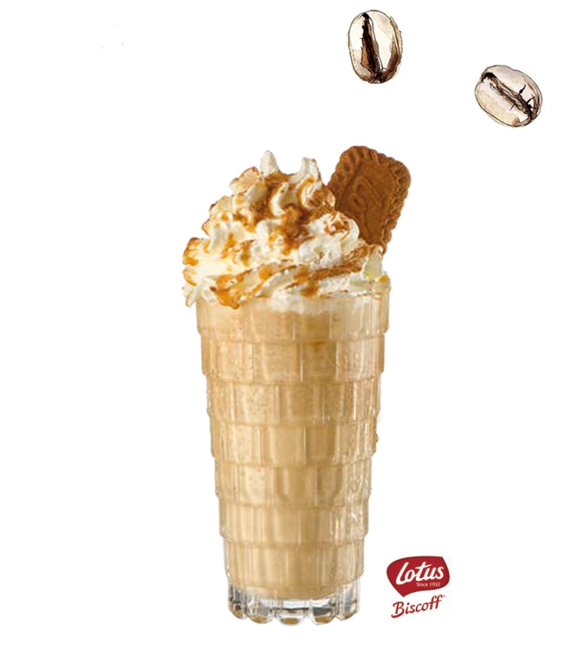Especiales de verano frappe lotus biscoff