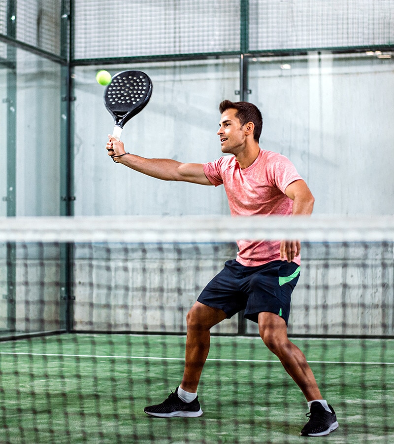 Desporto padel homem